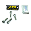 Titanium Front Axle Pinch Bolt Kit Natural For Ducati MONSTER 1200 R ABS 2016-2019