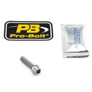 Titanium Front Axle Pinch Bolt Kit Natural For Aprilia RS4 50 2011-2018