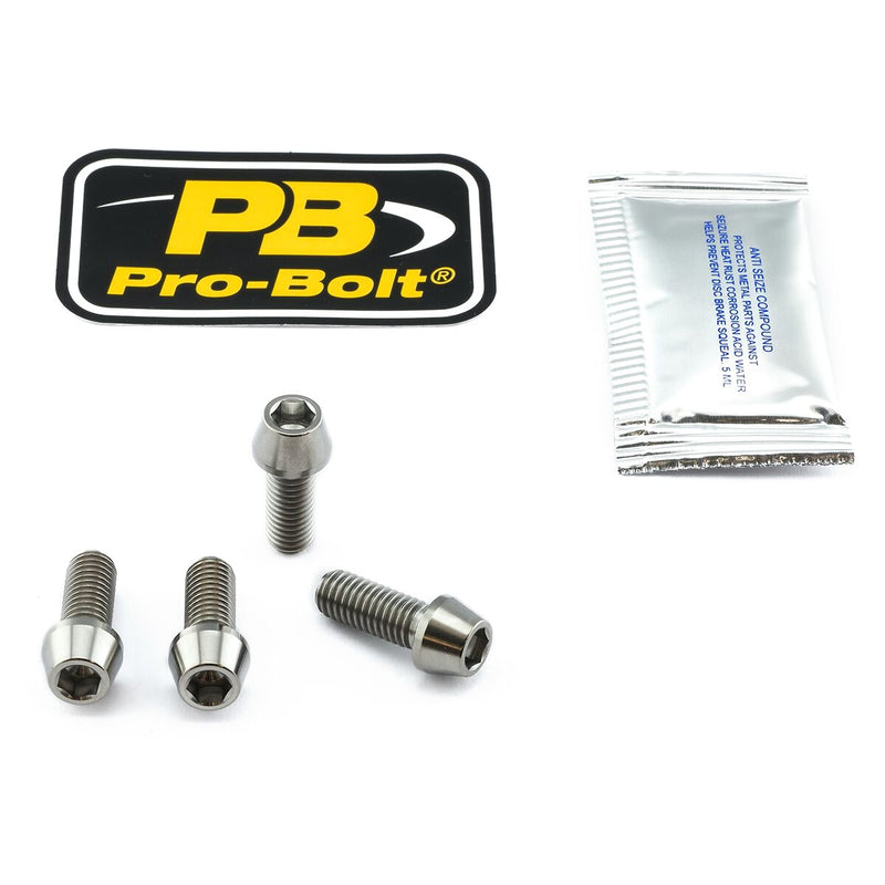 Axle Pinch Bolt Kit Titan Front For KTM ADVENTURE 1190 ABS 2013-2016