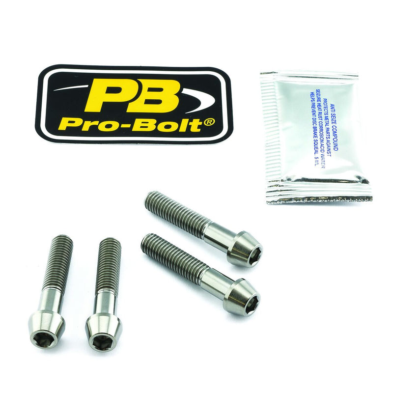 Axle Pinch Bolt Kit Titan Front For Aprilia RSV 1000 1998-2003