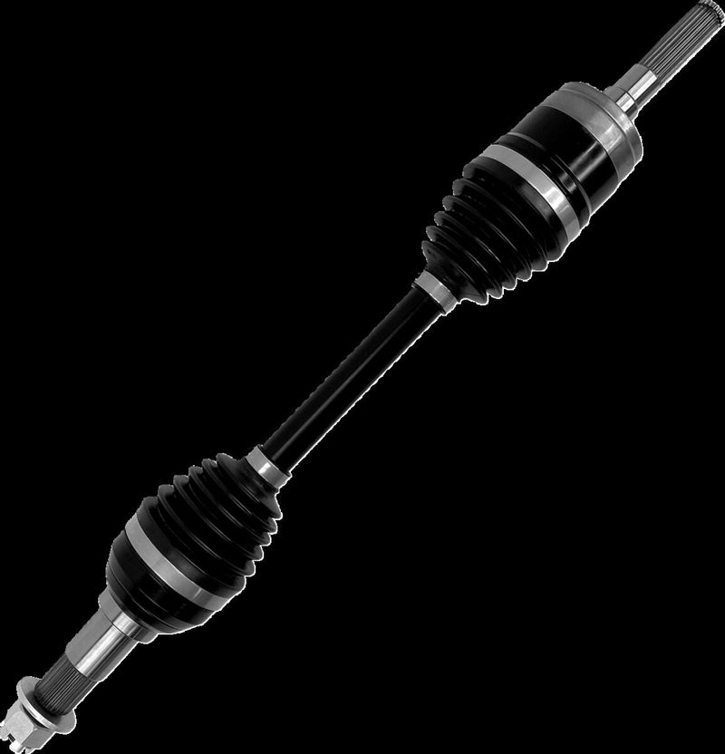 Complete Heavy-Duty Axle Black / Raw For Can Am OUTLANDER 1000 EFI 6x6 2019-2024