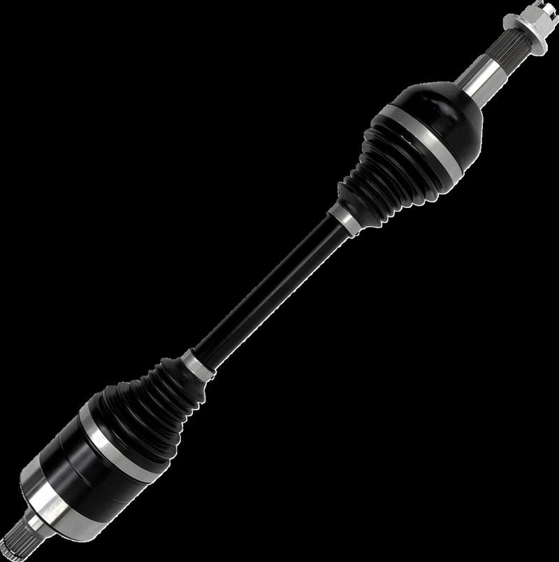 Complete Heavy-Duty Axle Black / Raw For Can Am OUTLANDER 1000 EFI 6x6 2019-24