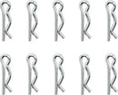 Clip Axle Chrome 510 - Pack Of 10