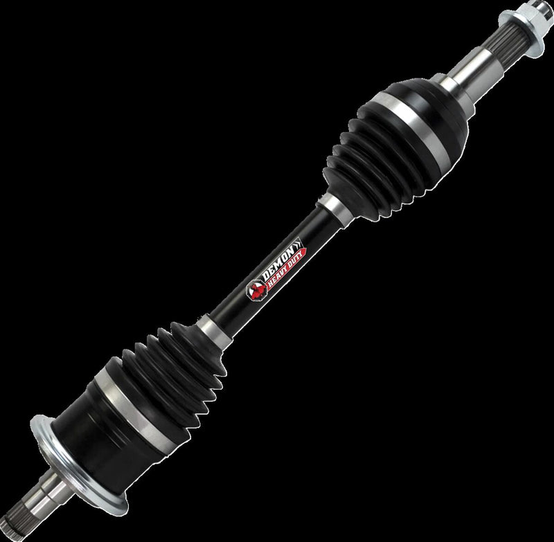 Complete Heavy-Duty Axle Black / Raw For Can Am (BRP) OUTLANDER 1000 EFI 4X4 2012-2015