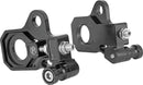 Axle Adjuster Kit Anodized / Black / Zinc Finish For Harley Davidson FLHR 1584 2009-2011