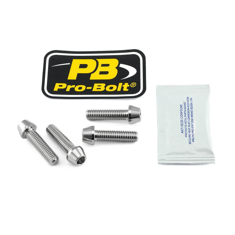 Axle Pinch Bolt Kit Stainless Steel Front For Ducati 1098 2007-2008