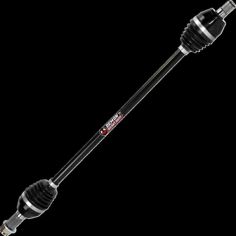 Complete Heavy-Duty Axle Black / Raw For Can Am (BRP) MAVERICK 900 HO EFI 4X4 2018