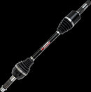 Complete Heavy-Duty Axle Black / Raw For Polaris RANGER 500 2X4 2007-09