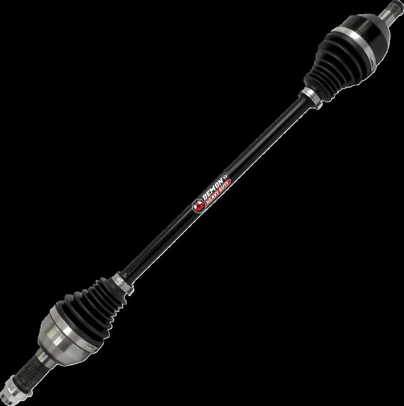 Complete Heavy-Duty Axle Black / Raw For Can Am (BRP) MAVERICK TURBO 900 EFI 4X4 2018-2021