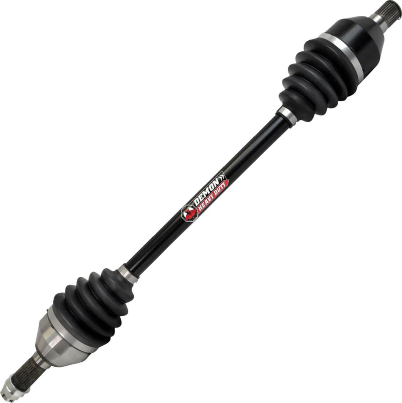Complete Heavy-Duty Axle Black / Raw For Can Am (BRP) MAVERICK TURBO 900 EFI 4X4 2018-2024