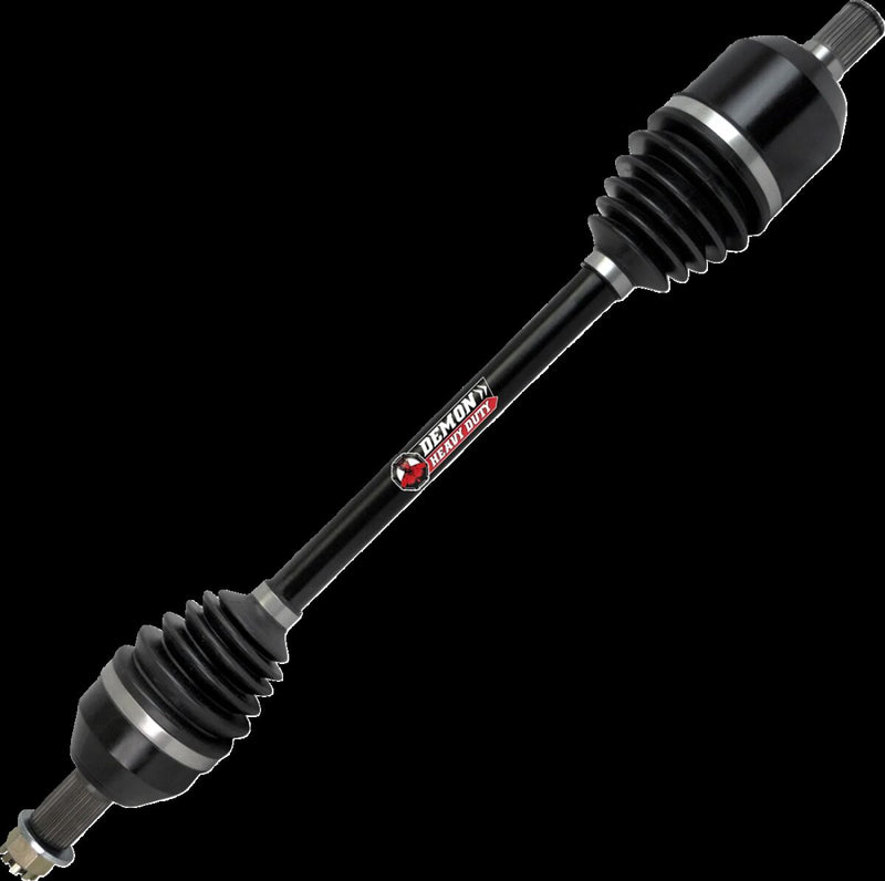 Complete Heavy-Duty Axle Black / Raw For Can Am (BRP) MAVERICK TURBO 900 R EFI 4X4 2017-21