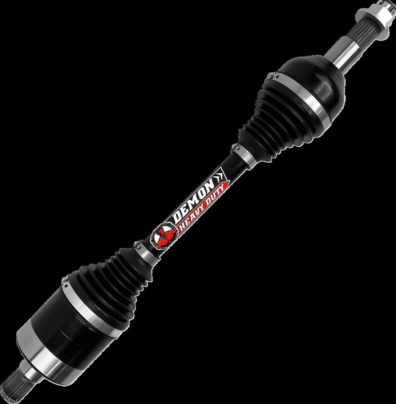 Complete Heavy-Duty Axle Black / Raw For Can Am (BRP) OUTLANDER 1000 EFI 4X4 2015