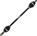 Complete Heavy-Duty Axle Black / Raw For Can Am (BRP) MAVERICK TURBO 900 EFI 4X4 2019-2024