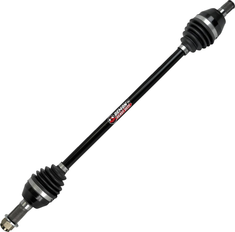 Complete Heavy-Duty Axle Black / Raw For Can Am (BRP) MAVERICK TURBO 900 EFI 4X4 2019-2024