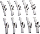 Wheel Weights Raw / Silver For Kawasaki VN 1600 2003-2008 - 30 G