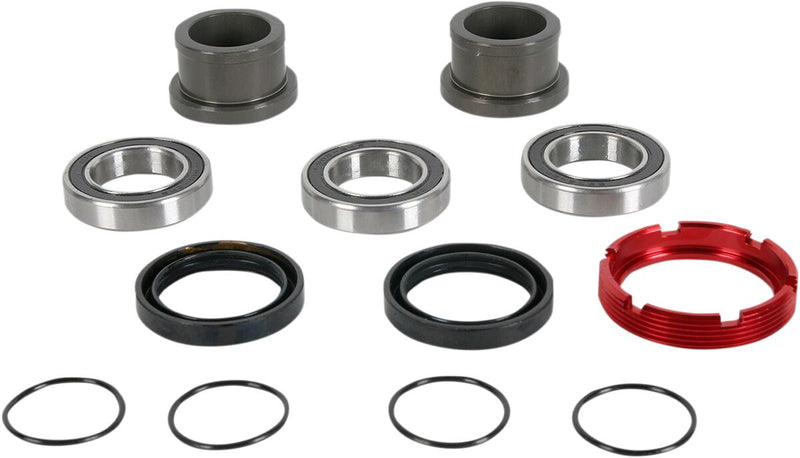 Watertight Wheel Bearing With Collar Kit Anodized / Black / Silver For HM Moto CRF 250 R 2008-2009