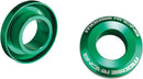 Fast Wheel Spacer Anodized / Green For Kawasaki KX 125 M 2003-2008