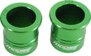 Fast Wheel Spacer Anodized / Green For Kawasaki KX 125 M 2006-2008