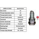 NGK CR9EH-9 7502 Plugs - Box Of 10 - FREE UK Delivery, FREE 365 Day Returns | Moto Superstore