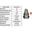 NGK CR8HSA 2086 Plugs - Box Of 10 - FREE UK Delivery, FREE 365 Day Returns | Moto Superstore