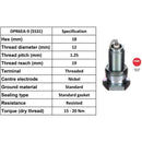 NGK DPR6EA-9 5531 Plugs - Box Of 10 - FREE UK Delivery, FREE 365 Day Returns | Moto Superstore