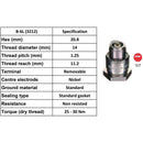 NGK B-6L 3212 Plugs - Box Of 10 - FREE UK Delivery, FREE 365 Day Returns | Moto Superstore