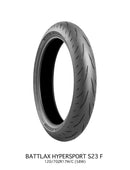Battlax Hypersport S23 Front Tyre - 120/70ZR17