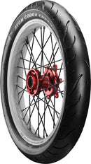Cobra AV91 Tire Chrome - 100/90-19