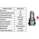 NGK CR9EHIX-9 6216 Iridium Plugs - Box Of 4 - FREE UK Delivery, FREE 365 Day Returns | Moto Superstore