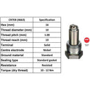NGK CR7EB 4663 Plugs - Box Of 10 - FREE UK Delivery, FREE 365 Day Returns | Moto Superstore