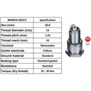 NGK BPR6EIX 6637 Iridium Plugs - Box Of 4 - FREE UK Delivery, FREE 365 Day Returns | Moto Superstore