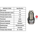 NGK BKR7EKC 7354 Plugs - Box Of 10 - FREE UK Delivery, FREE 365 Day Returns | Moto Superstore
