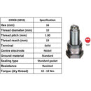 NGK CR9EB 6955 Plugs - Box Of 10 - FREE UK Delivery, FREE 365 Day Returns | Moto Superstore