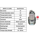 NGK BKR7E-11 1283 Plugs - Box Of 10 - FREE UK Delivery, FREE 365 Day Returns | Moto Superstore