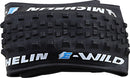 E-Wild Bicycle Tire Black - 27.5" x 2.80"| 71-584