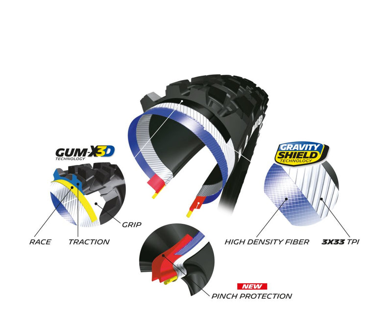 Wild Enduro Competition Rear Black - 27.5" x 2.80"