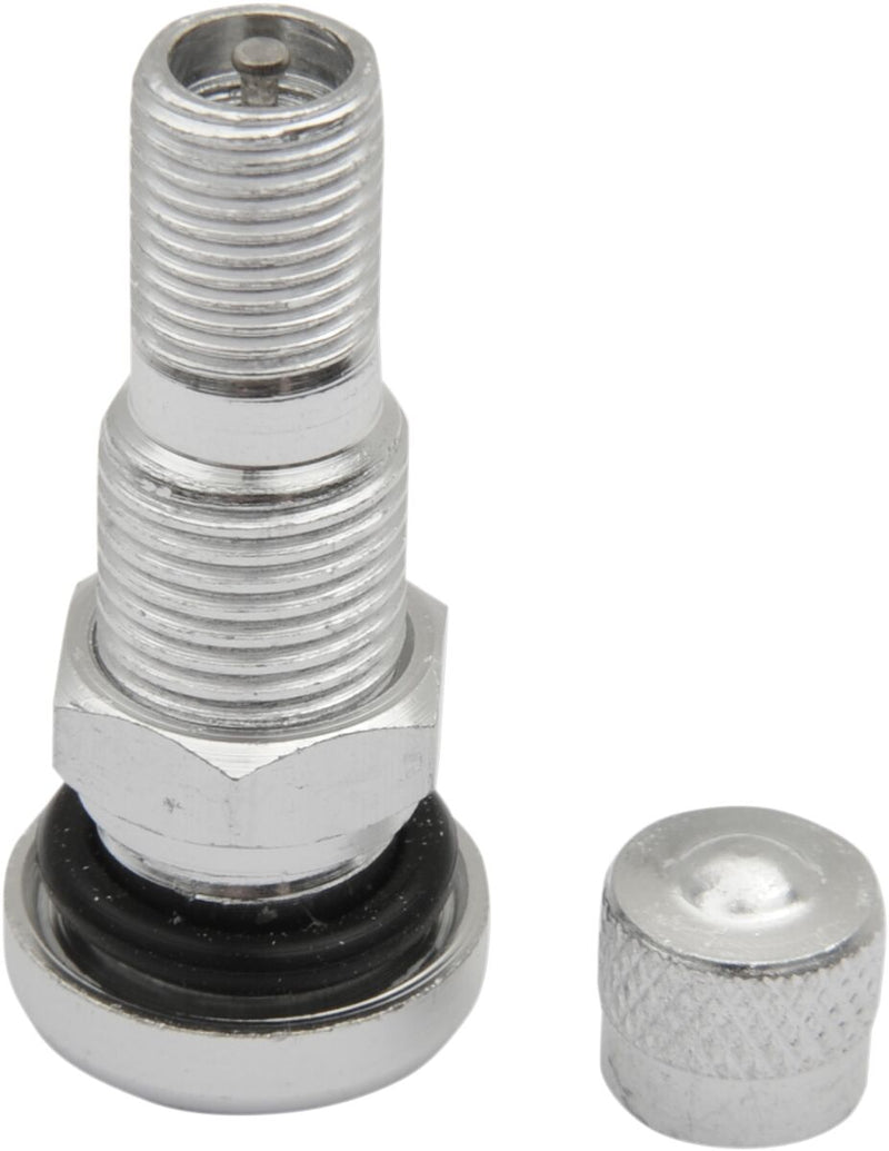 Straight Valve Stem Raw / Silver - 10 MM