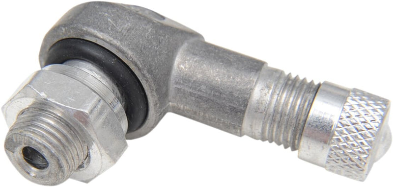 90° Bend/Angled Valve Stem Raw / Silver - 8 MM