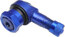 90° Bend/Angled Valve Stem Blue / Raw - 10 MM