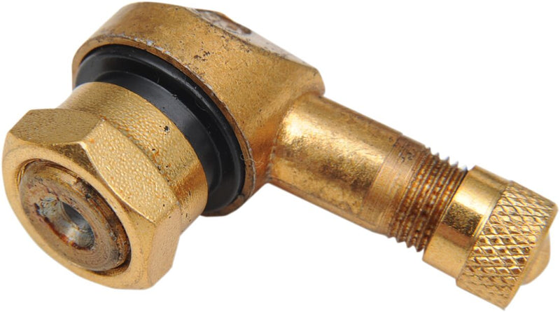 90° Bend/Angled Valve Stem Gold / Raw - 10 MM
