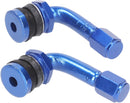 Tire Valve Set 90° Blue