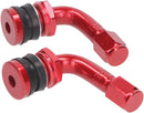 Tire Valve Set 90° Red