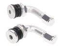 Tire Valve Set 90° Silver