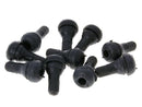 Tyre Valve Tubeless Straight Short TR412 Black