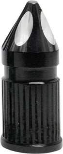 Spike Valve Stem Cap Anodized / Black
