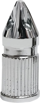 Spike Valve Stem Cap Chrome