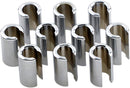 Chrome/Zinc Spoke Wheel Weights Chrome - 7.09 G