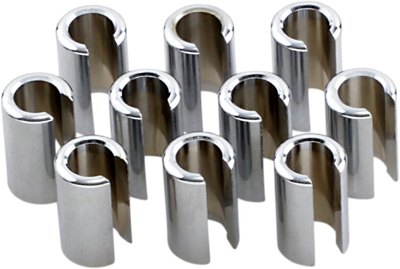 Chrome/Zinc Spoke Wheel Weights Chrome - 7.09 G