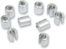 Chrome/Zinc Spoke Wheel Weights Chrome - 14.17 G
