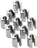 Chrome/Zinc Spoke Wheel Weights Chrome - 21.26 G
